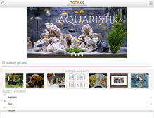 Tablet Screenshot of markt.de