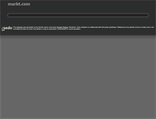 Tablet Screenshot of markt.com